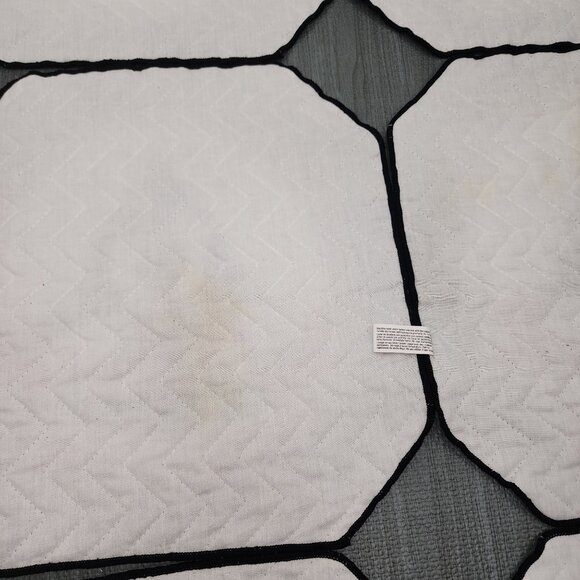 6 Vintage Franco Holiday Christmas Cloth Placemats Ducks Geese Swan Cotton Tree - Picture 7 of 9